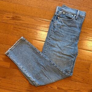 Madewell The Perfect Vintage Straight Crop Jean Size 26